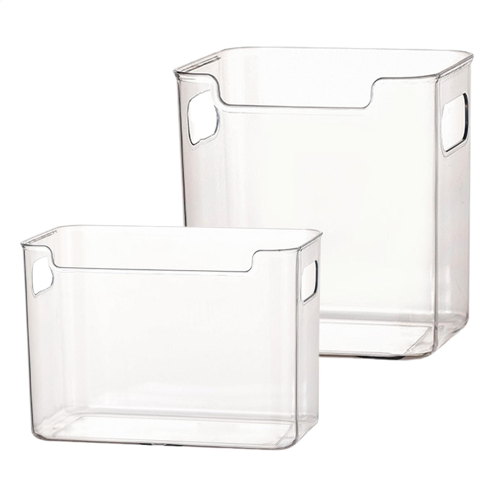 Food Storage In Pantry - صناديق ثلاجة شفافة بمقابض لتنظيم الأطعمة