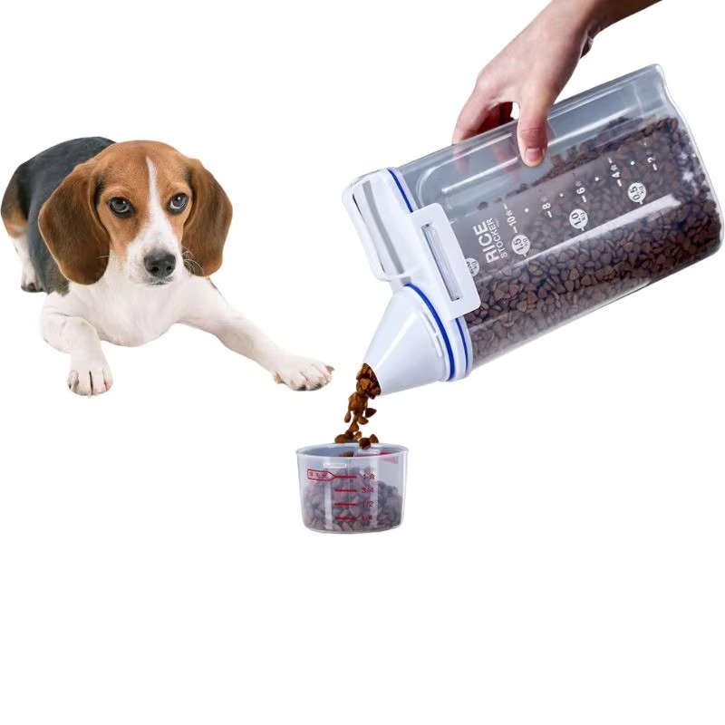 Food Storage Pet - حاويات تخزين طعام الحيوانات الأليفة البلاستيكية