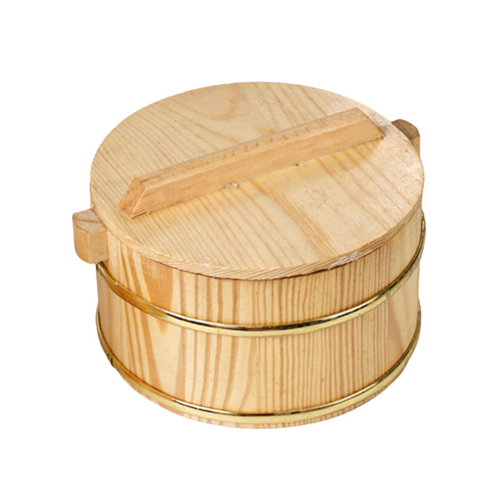 Food Storage In Restaurant - وعاء خشبي لطهي الأرز بالبخار، طبق