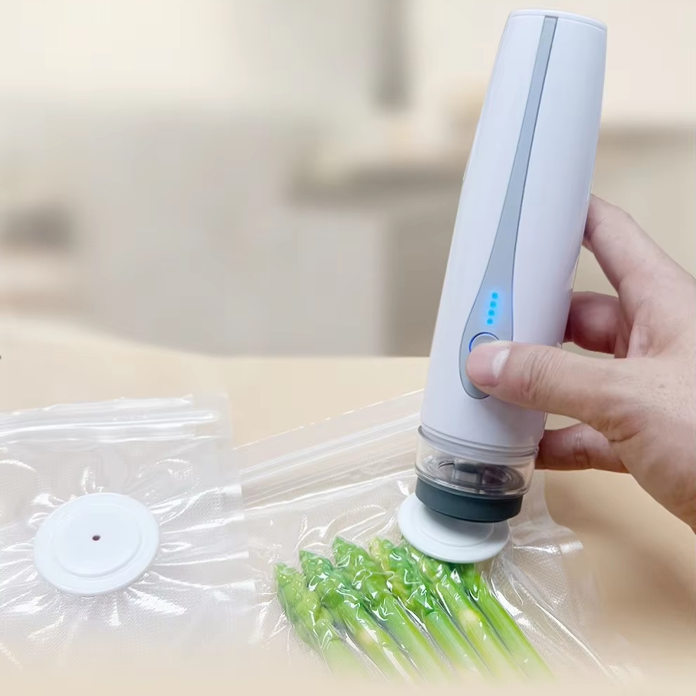 Food Storage Vacuum - آلة تغليف بالتفريغ الهوائي أوتوماتيكية صغيرة