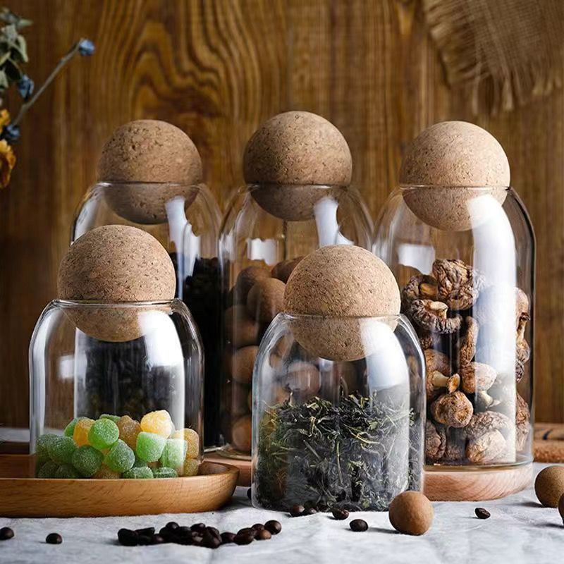 أوعية تخزين زجاجية شفافة مع سد - مراجعة Food Storage Glass Round وسعره