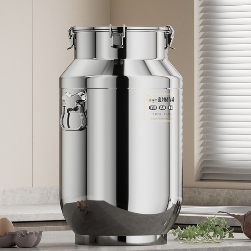 علبة أرز فاخرة محكمة الغلق من  - مراجعة Xl Food Storage Containers With Lids وسعره