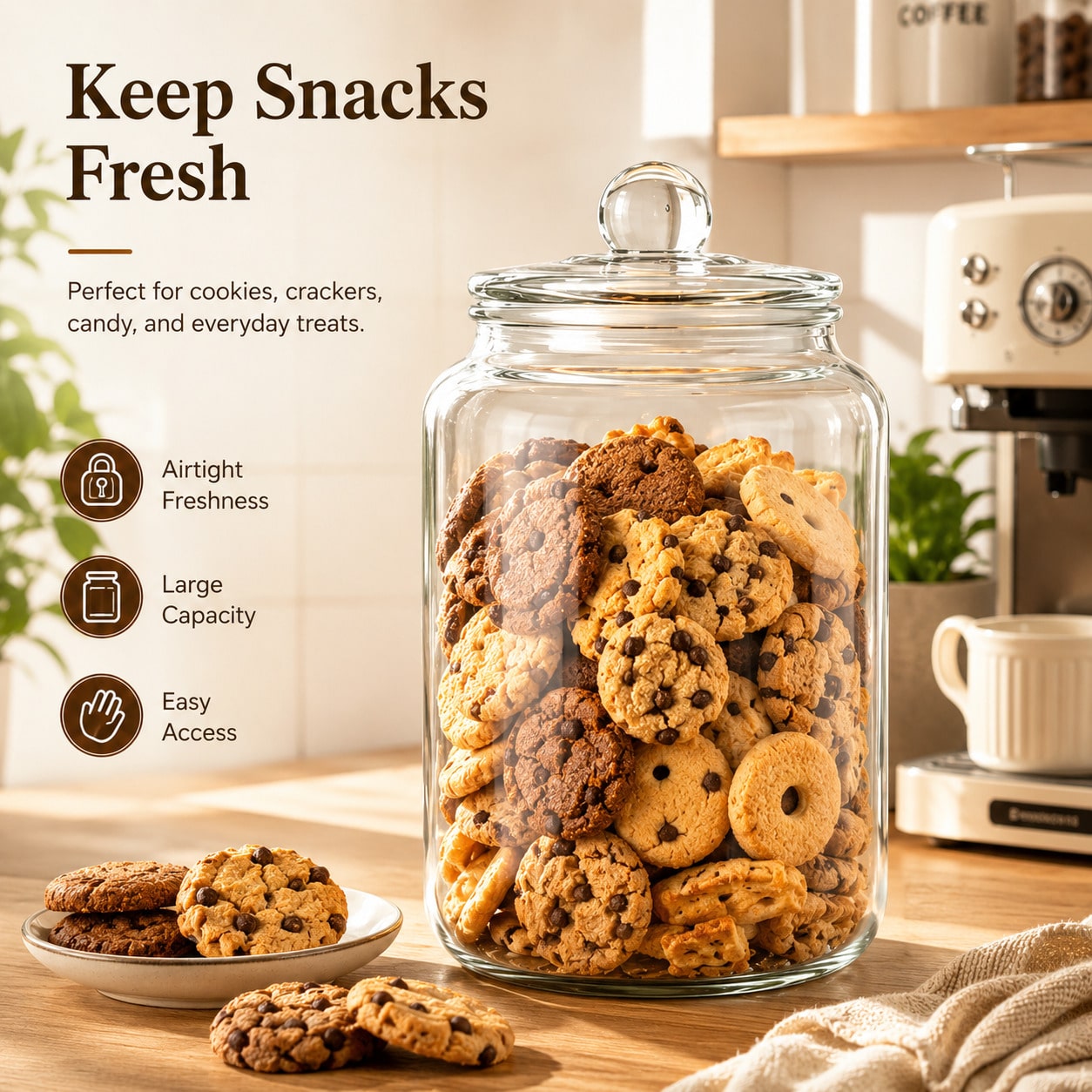 أوعية تخزين زجاجية كبيرة شفافة - مراجعة Xl Food Storage Containers With Lids وسعره