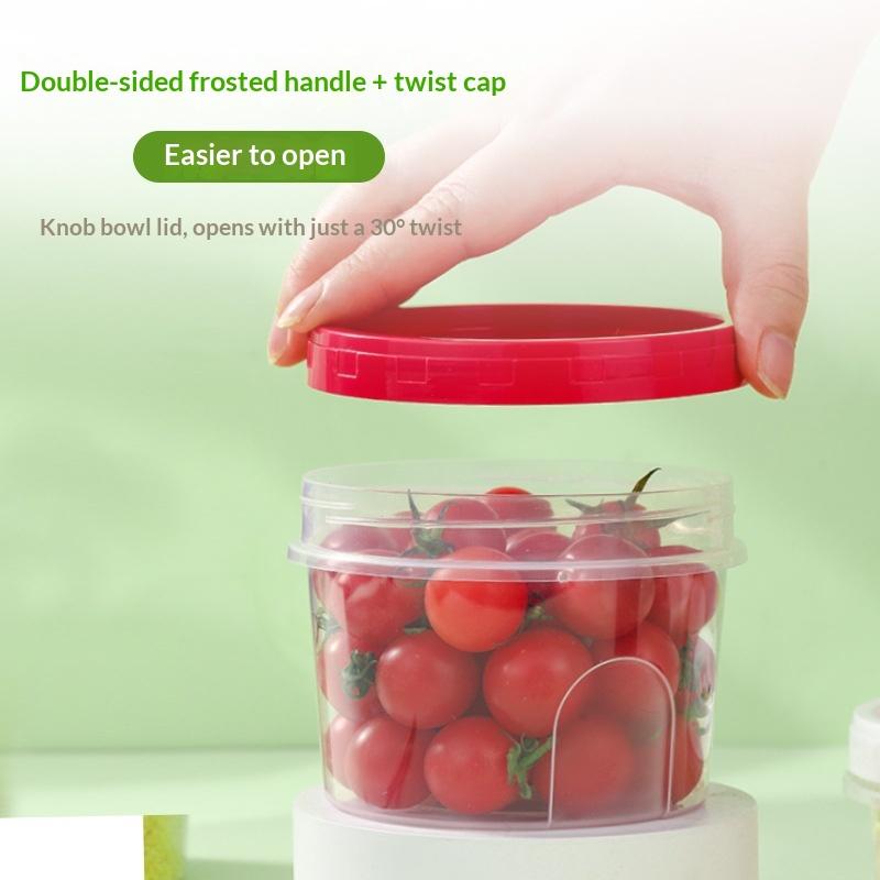 4 قطع من علب حفظ الطعام المستد - مراجعة Food Storage Glass Round وسعره