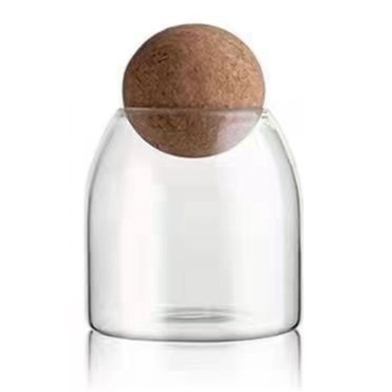 زجاجات زجاجية شفافة ABGR-5X، ح - مراجعة Food Storage Glass Round وسعره