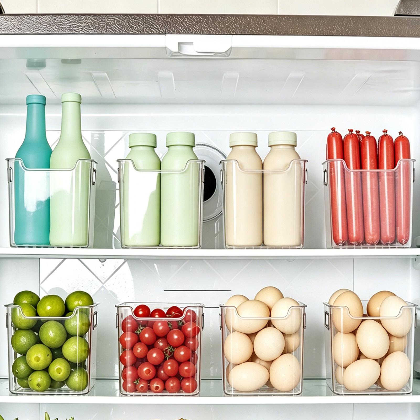 صناديق ثلاجة شفافة بمقابض لتنظ - مراجعة Food Storage In Pantry وسعره