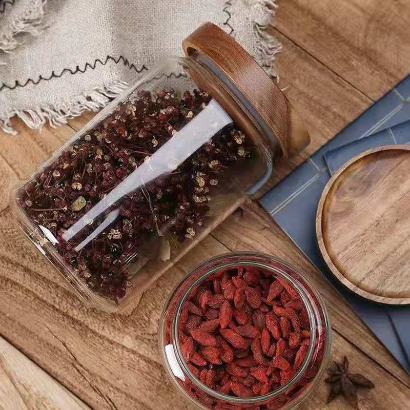 أنبوب زجاجي مستدير جرة السنط غ - مراجعة Food Storage Glass Round وسعره