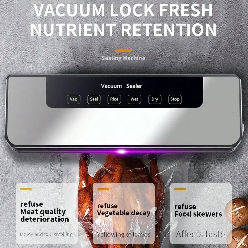 جهاز تفريغ الهواء الكهربائي بز - مراجعة Food Storage Vacuum وسعره
