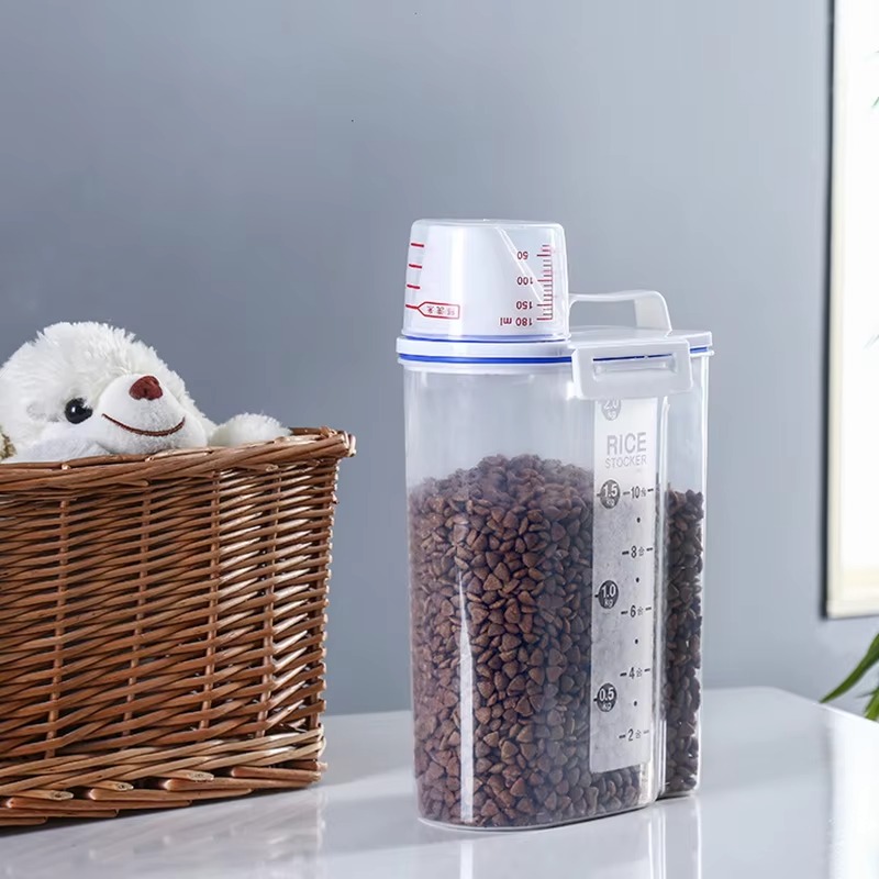 حاويات تخزين طعام الحيوانات ال - مراجعة Food Storage Pet وسعره