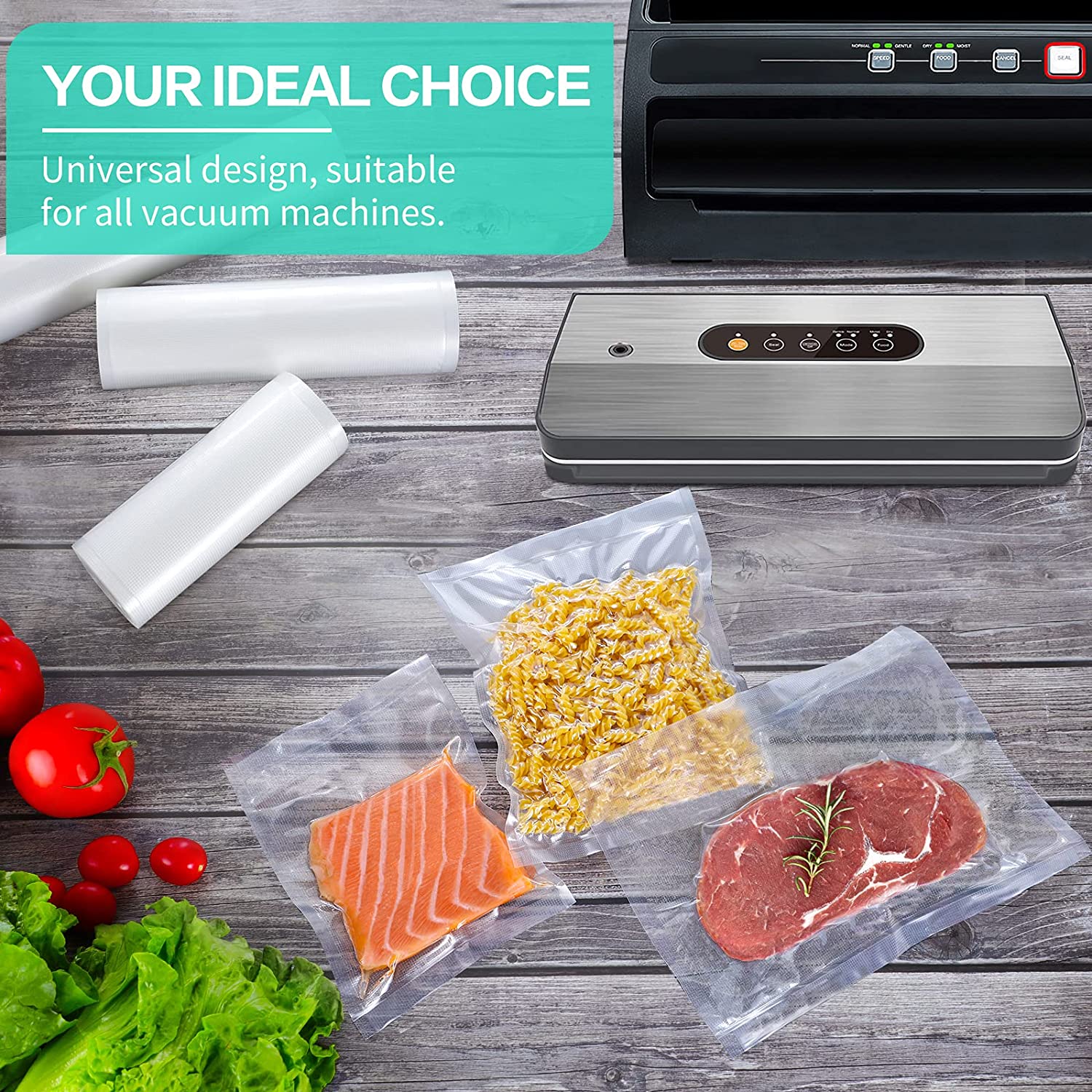 أكياس مطبخ للتفريغ الهوائي، أك - مراجعة Food Storage Vacuum وسعره