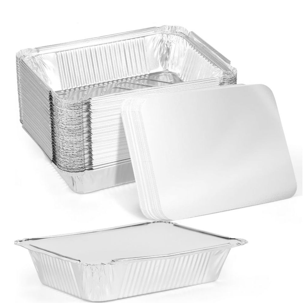 10 قطعة جديد مع الأغطية الألوم - مراجعة Food Storage Safety وسعره