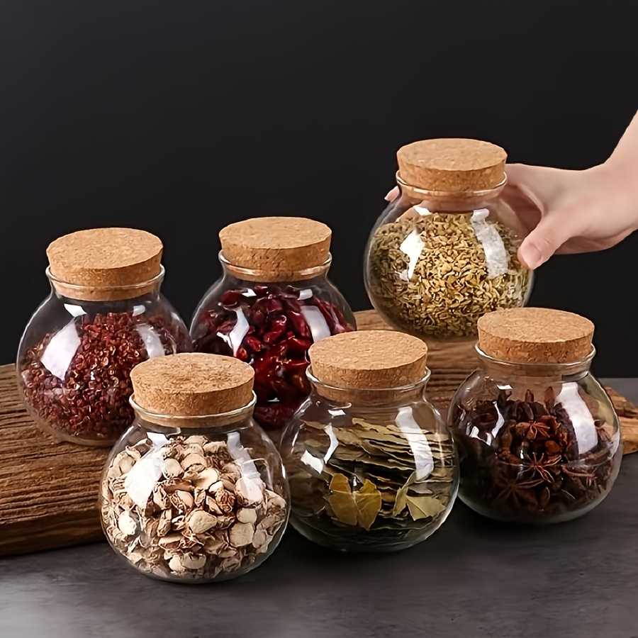 علبة تخزين زجاجية شفافة ، وعاء - مراجعة Food Storage Glass Round وسعره