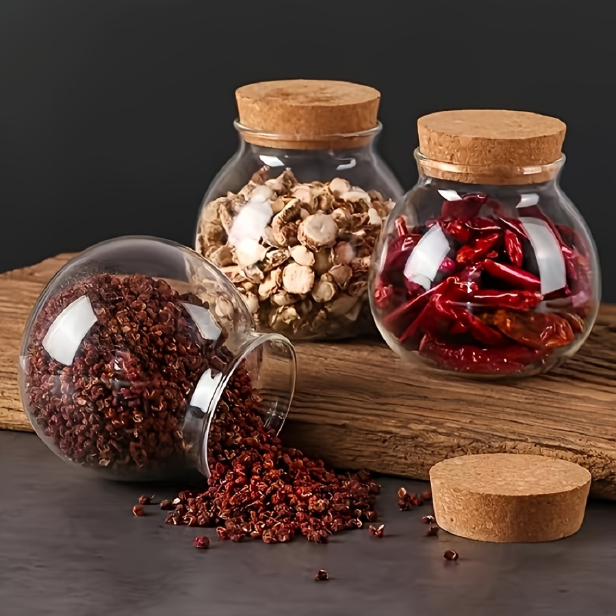 علبة تخزين زجاجية شفافة ، وعاء - مراجعة Food Storage Glass Round وسعره
