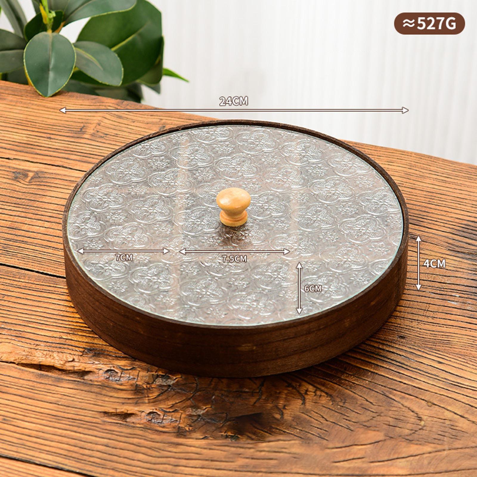 صينية تقديم مقسمة بأقسام من ال - مراجعة Food Storage Glass Round وسعره