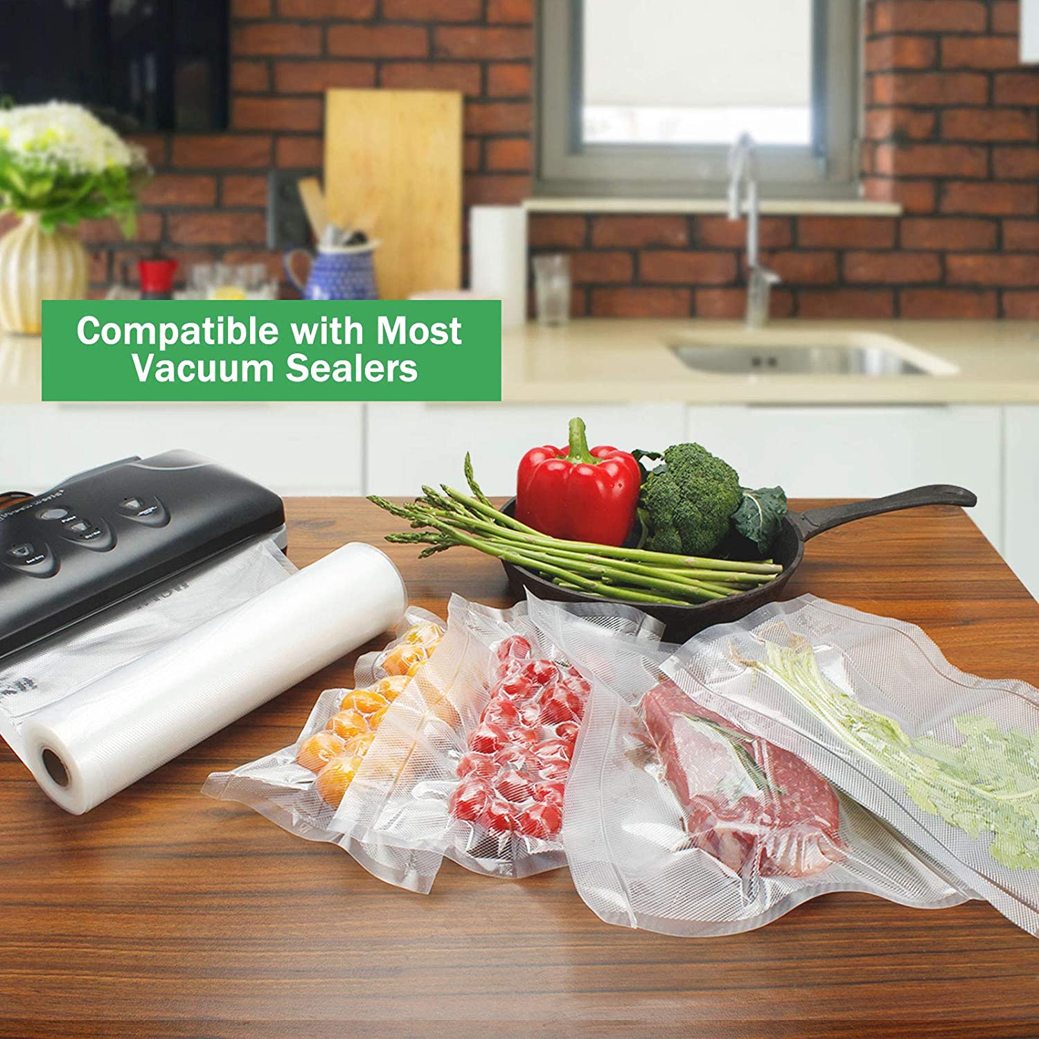 أكياس مكنسة كهربائية للأغذية أ - مراجعة Food Storage Vacuum وسعره