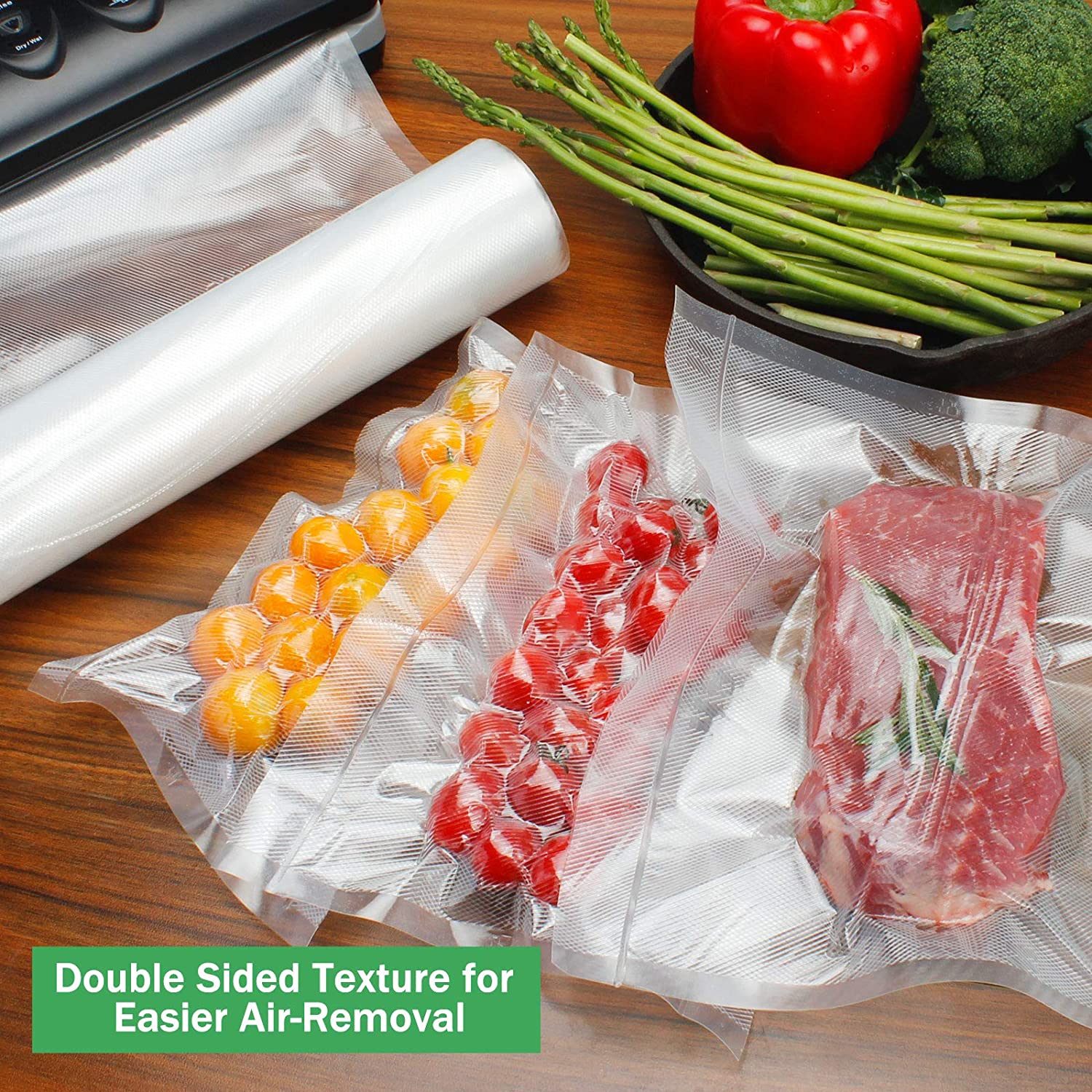 أكياس مكنسة كهربائية للأغذية أ - مراجعة Food Storage Vacuum وسعره