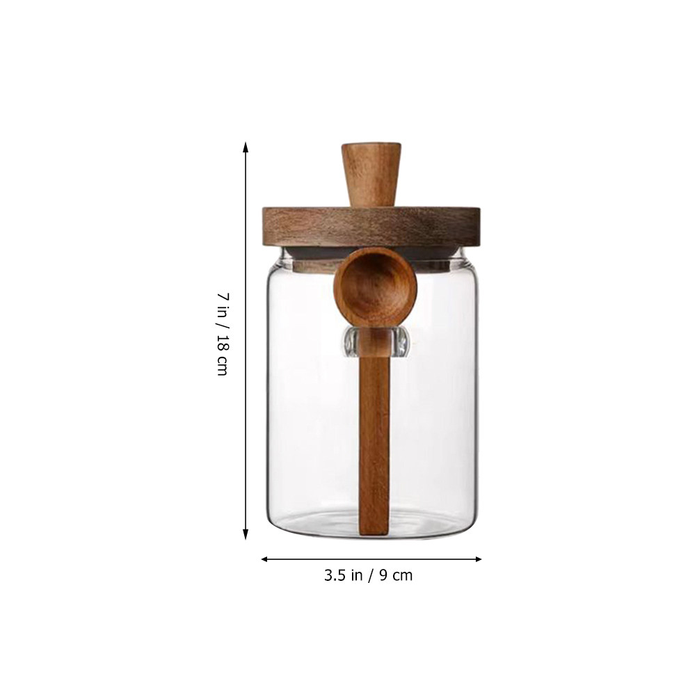 وعاء تخزين طعام زجاجي شفاف بغط - مراجعة Food Storage In Pantry وسعره