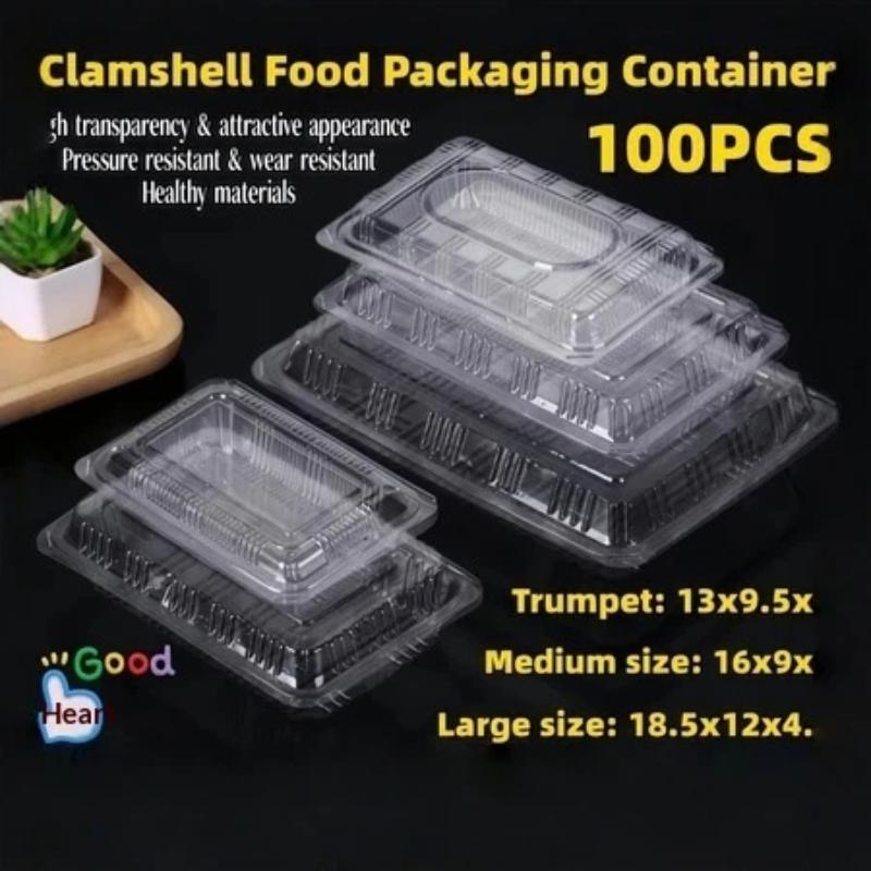100 قطعة من صناديق التعبئة وال - مراجعة Food Storage Safety وسعره