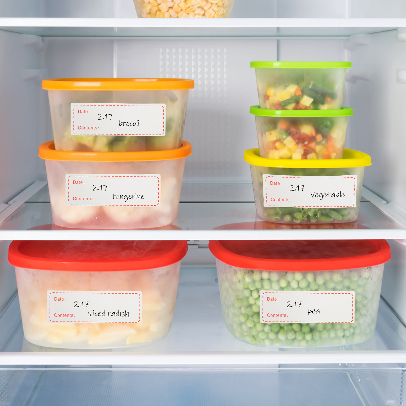 3 لفات من ملصقات تخزين الطعام  - مراجعة Food Storage In Restaurant وسعره