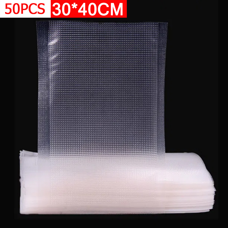 50 قطعة أكياس تفريغ الهواء مزخ - مراجعة Food Storage Vacuum وسعره