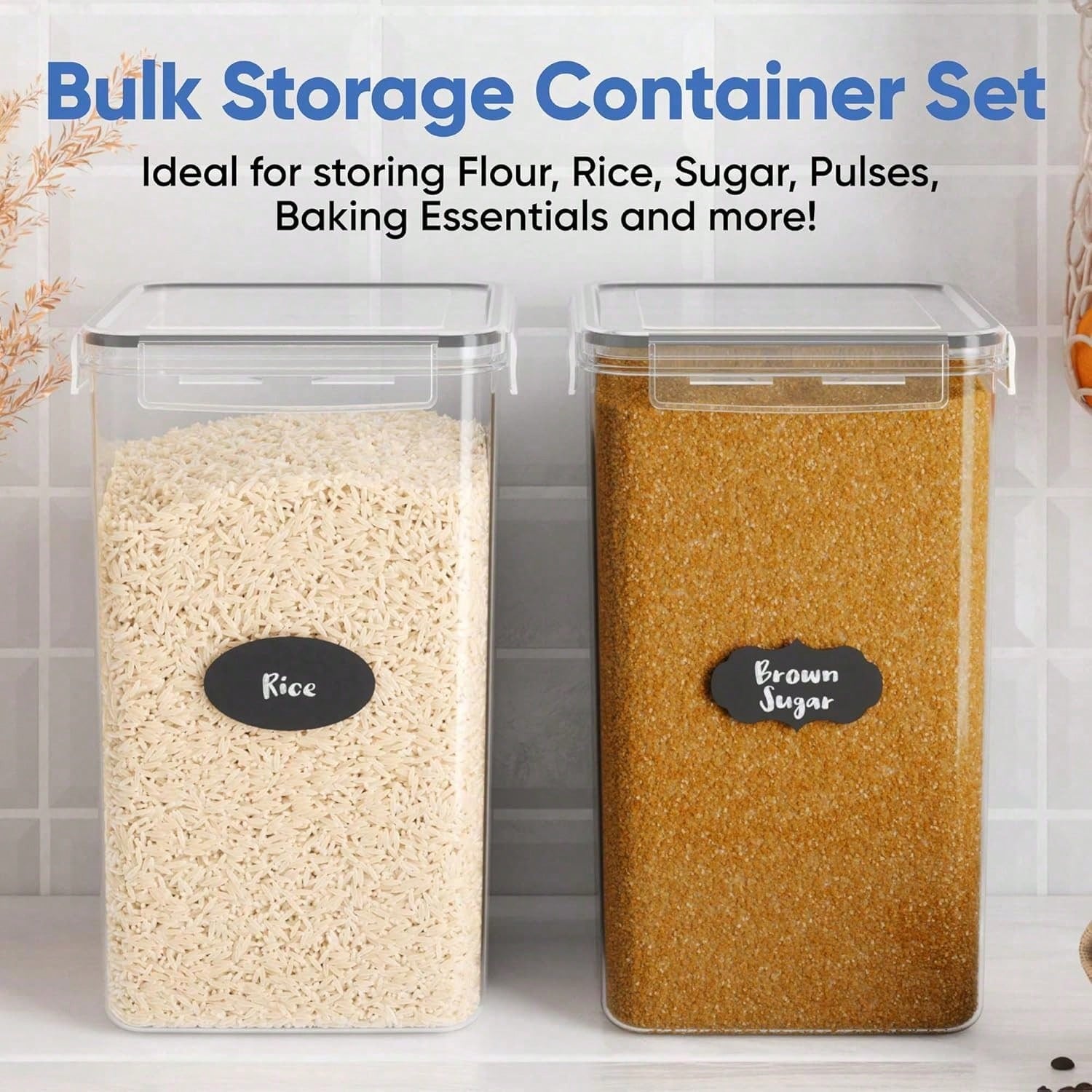 حاويات تخزين كبيرة الحجم للدقي - مراجعة Xl Food Storage Containers With Lids وسعره