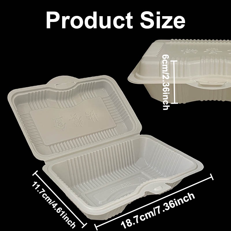 10/20 قطعة صناديق الغداء القاب - مراجعة Food Storage For Restaurant وسعره