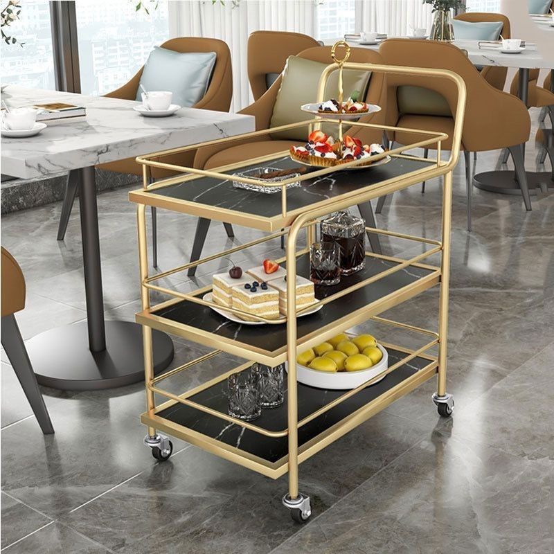 عربة تخزين متنقلة بتصميم نوردي - مراجعة Food Storage In Restaurant وسعره