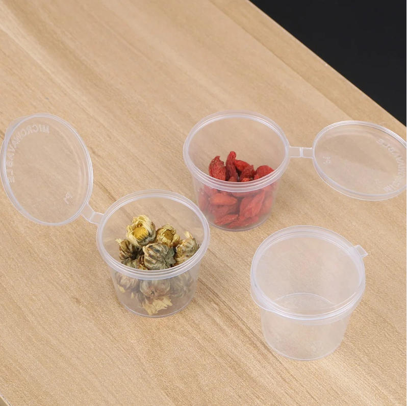 أكواب صلصة بلاستيكية شفافة للا - مراجعة Food Storage Safety وسعره